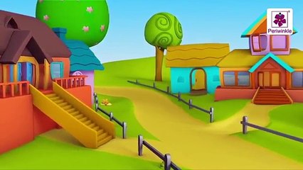 Cock A Doodle Doo | 3D English Nursery Rhymes For Children | Periwinkle