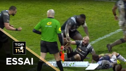 TOP 14 - Essai Benjamin LAPEYRE (CAB) - Brive - Montpellier - J14 - Saison 2017/2018