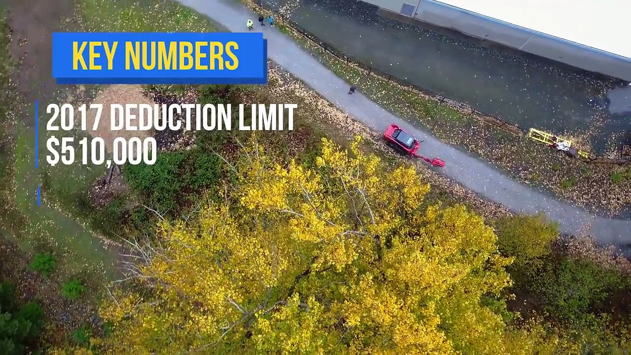 Section 179 Tax Deduction for Equipment and Attachment Purchases video Dailymotion