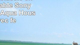 32nd Étui Portefeuille Design Classic en cuir véritable Sony Xperia M4 Aqua Housse avec