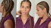 Boxer Braids - Peinado con Diseno de Trenzas Africanas