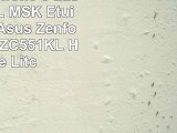 Housse Zenfone 3 Laser ZC551KL MSK Étui Cuir Pour Asus Zenfone 3 Laser ZC551KL Housse