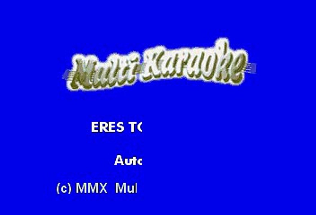 Julion Alvarez - Eres Todo, Todo (Karaoke)