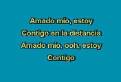 Christina Aguilera - Contigo En La Distancia (Karaoke)