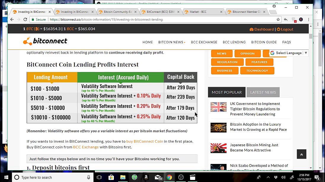 What is Bitconnect, Best investment opportunity? Bitconnects future?