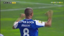 شاهد هدف ياسين براهيمي الراااائع اليوم ضد باكوس دي فيريرا [ 2017/12/30 ] HD