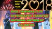 NEW YEAR CELEBRATION 2018 WITH ALI ZAFAR NATIONAL ANTHEM AND HUGE FIREWORKS LAHORE PAKISTAN