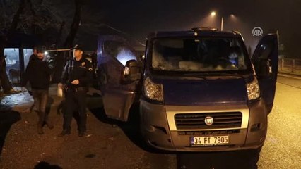 Şüpheli Zırhlı Araçtan Silah Çıktı