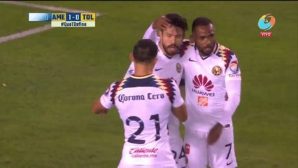 1-0 Gol de Oribe Peralta - América 1 - 0 Toluca 30.12.2017