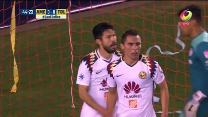 3-0 Gol de Oribe Peralta - América 3 - 0 Toluca 30.12.2017