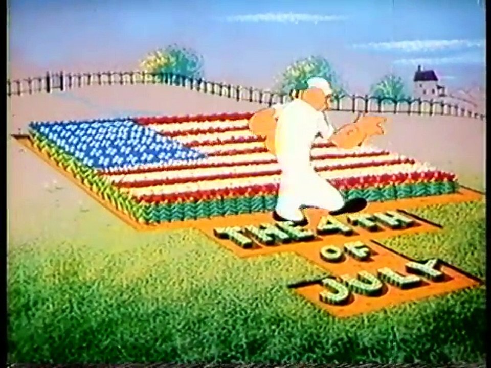 POPEYE Patriotic Popeye COLOR