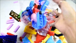 Peppa Pig Playground Construction Toys Mega Blocks Playset Video by Haus Toys-QgWhvdKRSAI