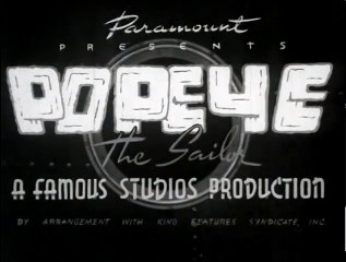 Popeye ME MUSICAL NEPHEWS