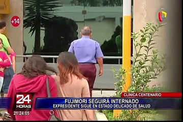 Download Video: Alberto Fujimori seguirá internado pues sigue delicado de salud