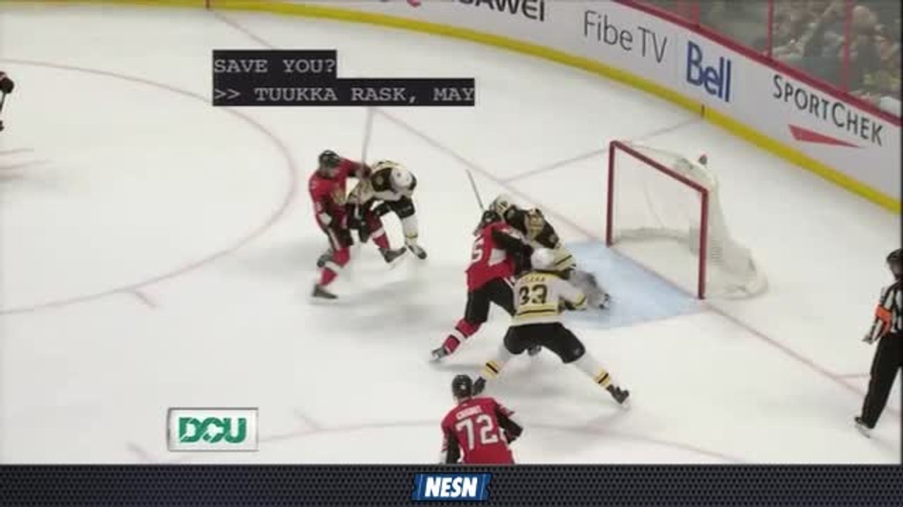 Tuukka Rask Denies Erik Karlsson Vs. Senators