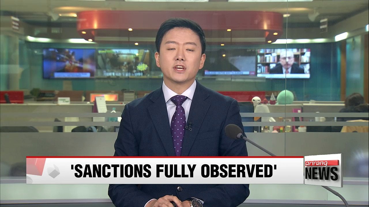 Russia says UN sanctions "fully observed" in response to reports of oil transfers to N. Korea