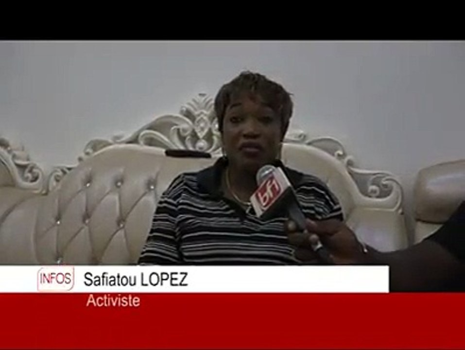 Safiatou Lopez en prison apres l'echec du coup d'Etat