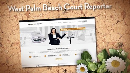 Bailey & Associates Court Reporter Fort Lauderdale
