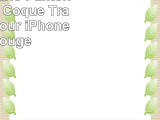 Case Scenario Pantone Universe Coque Transparent pour iPhone5C Rouge