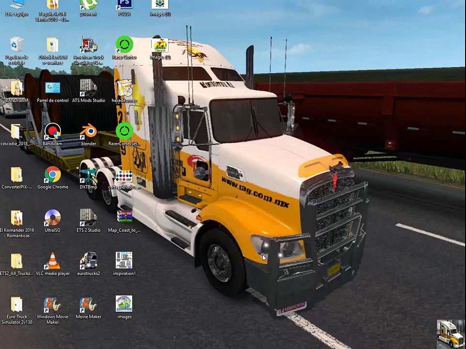 Como hacer un skin super facil ETS2 ATS