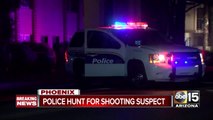 Police searching for shooting suspect in Phoenix