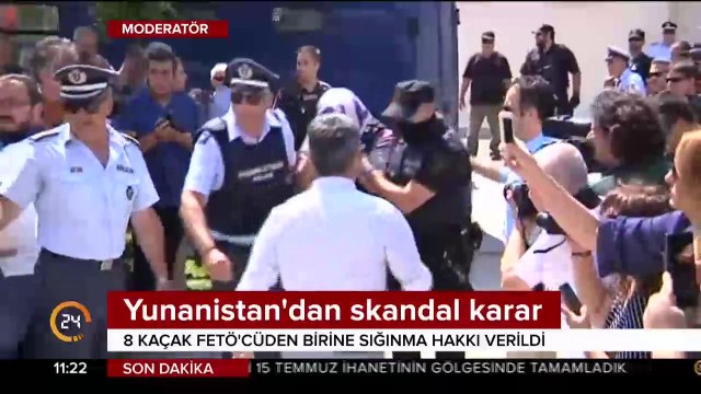 Yunanistan yine teröristleri korudu