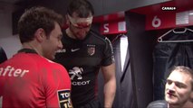 Vincent Clerc retourne voir ses anciens coéquipiers dans les vestiaires de Toulouse