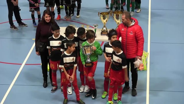 Tournoi de Noël 2RFC 2017 : Remise des trophées (U11)