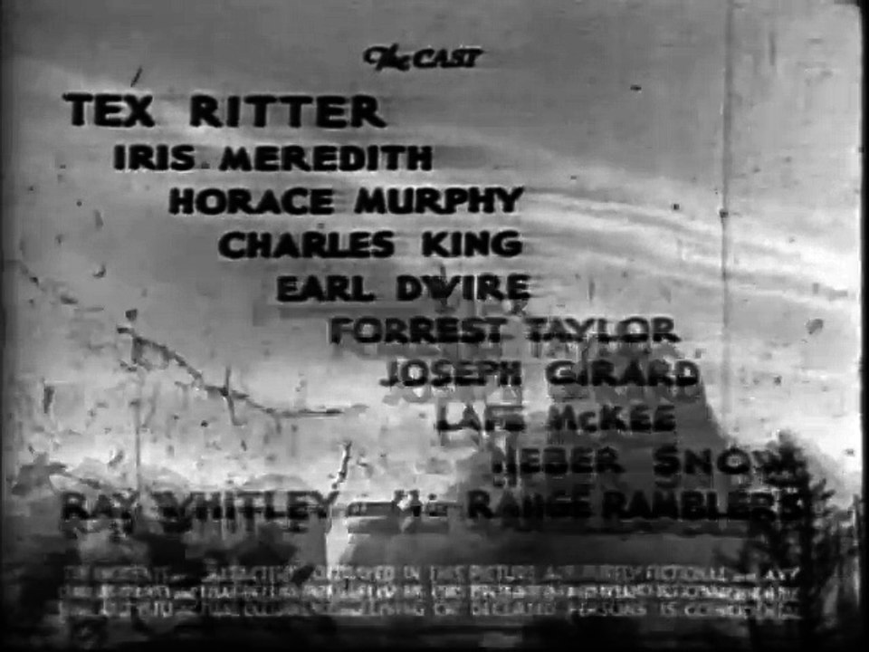 The Mystery of The Hooded Horseman (1937) TEX RITTER part 1/2