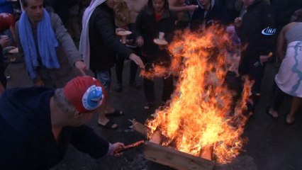 2018’i Boğaz’ın serin sularına girerek kutladılar