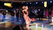 Julianna Hough is thrown into the air during DWTS performance