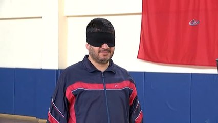 Besyo Öğrencileri Engellilere Golbol ve Florbol" Eğitimi Veriyor