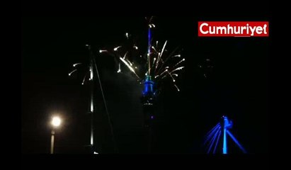 Yeni yıla merhaba diyen ilk ülke... 2018'e böyle girdiler