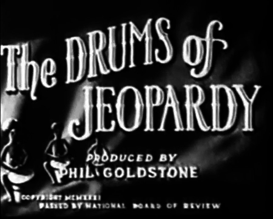 The Drums of Jeopardy (1931) PRECODE THRILLER part 1/2 video Dailymotion