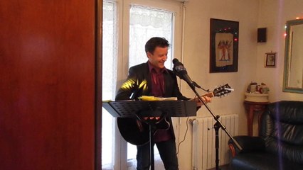 Medley guitare voix en public, Johnny, Balavoine, Claude François, Goldman, Cabrel, Grégoire etc