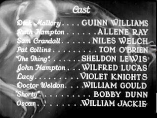 The Phantom (1931) HORROR THRILLER part 1/2