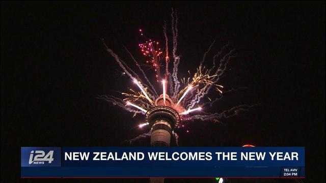 i24NEWS DESK | New Zealand welcomes the new year | Sunday, December 31st 2017