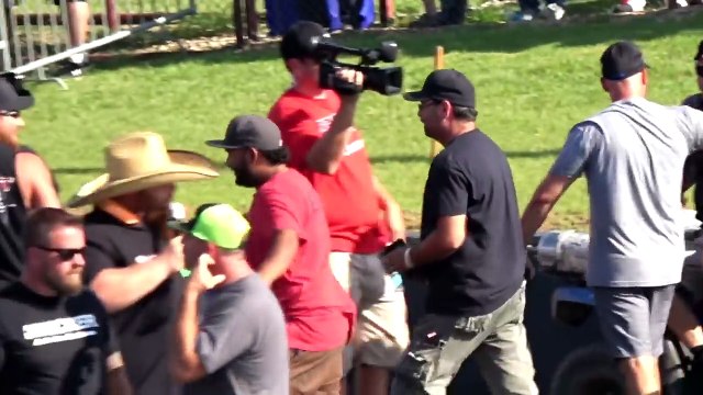 Street Outlaws Big Chief drag racing at Outlaw Armageddon 3