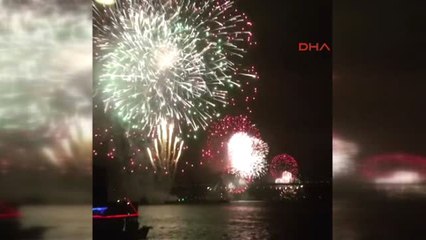 Avustralya'da Yeni Yıl Kutlamaları Başladı