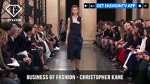 Christopher Kane Business of Fashion A/W 17 Collection London Fashion Week | FashionTV | FTV