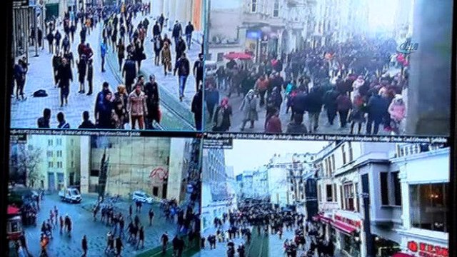 Taksim’de KGYS aracı kuş uçurtmuyor