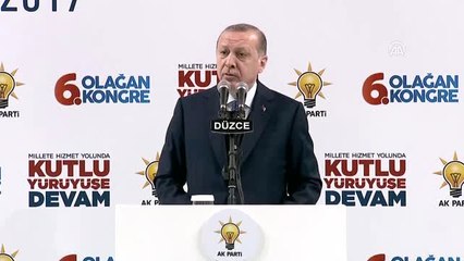 Cumhurbaşkanı Erdoğan: "Ben Bu Millete Aşık Olmayayım da Kime Aşık Olayım"- Düzce
