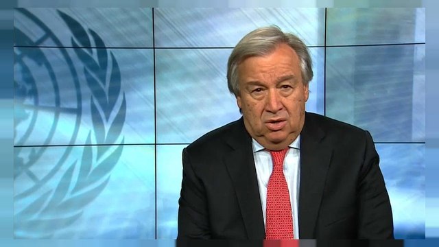 António Guterres pide a este 2018 entendimiento