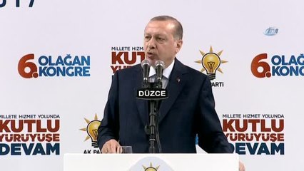Cumhurbaşkanı Erdoğan: "Şimdi Amerika, BM'ye Verdiği Desteği Çekiyormuş. Hani Sen Demokrattın.