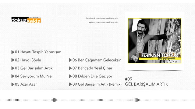 Ferman Toprak - Gel Barışalım Artık (Remix) (Official Audio)