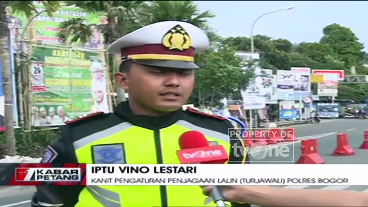 Begini Kondisi di Persimpangan Gadog Jelang Malam Perayaan Tahun Baru