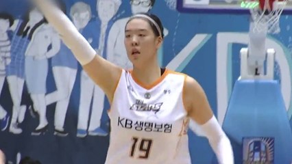 '박지수 20-20' 국민은행 선두 도약 / YTN