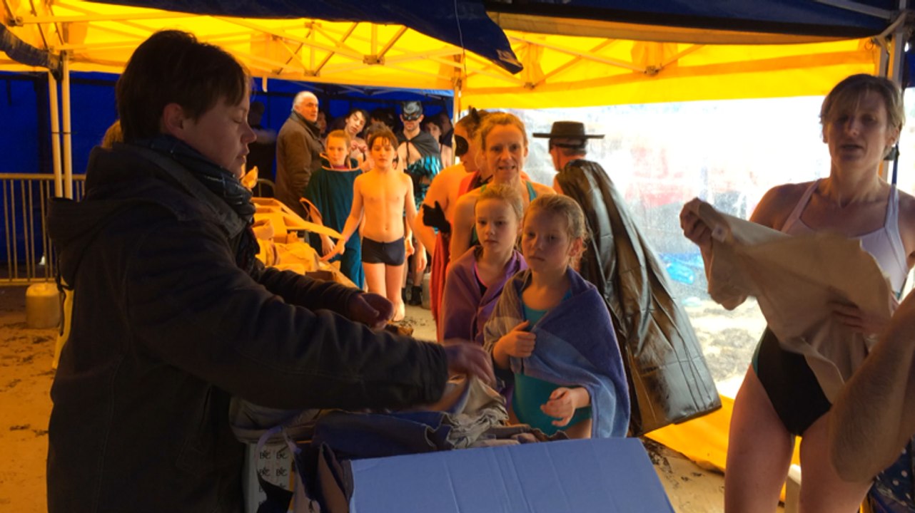 Le dernier bain de l'année