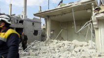 Esed rejiminin İdlib'e yoğun hava saldırıları devam ediyor - İDLİB