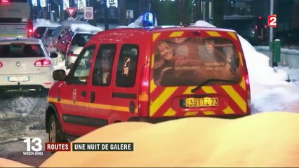 Savoie : des automobilistes bloqués toute la nuit